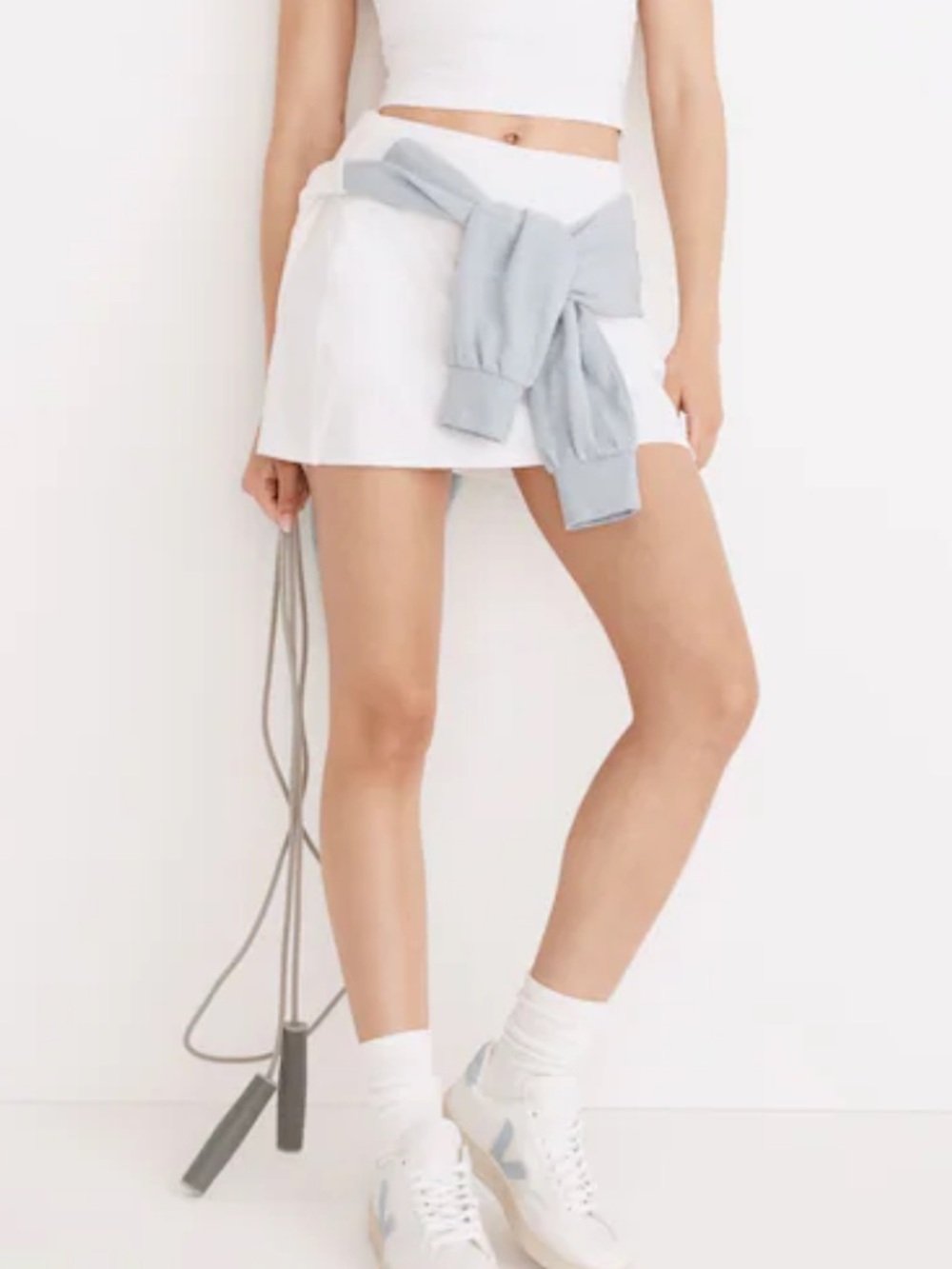 MWL Flex Fitness Skirt Medium White